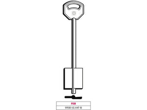 5pz chiave a doppia mappa 5feb3 (g. vat 0) feb cod:ferx.vit47645