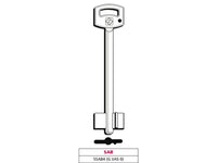 5pz chiave a doppia mappa 5sab4 (g. vas 0) sab cod:ferx.vit47655