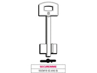 Silca chiave a doppia mappa 5scm10 (g. vas 0) securemme (5 pezzi) - Silca