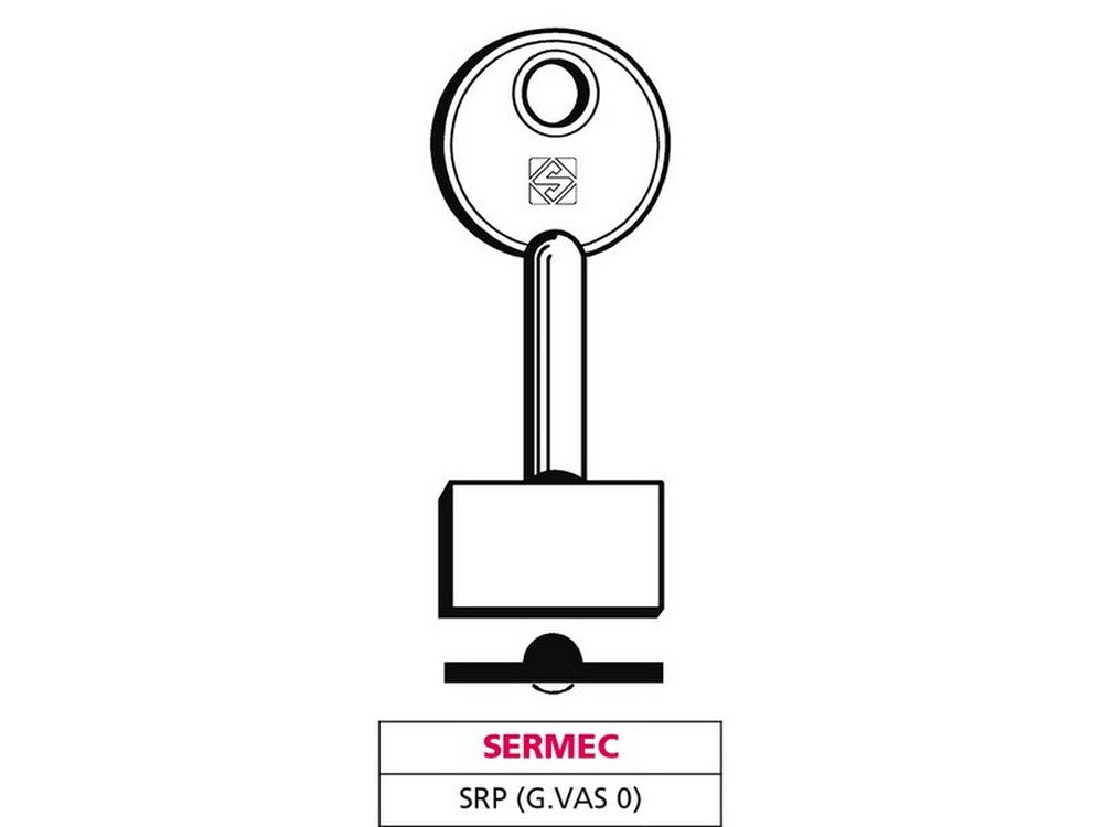 5pz chiave a doppia mappa srp (g. vas 0) sermec vit47668