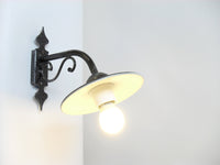 Lampada tulipano con piatto Ã˜ cm.20 1x100 watt - 