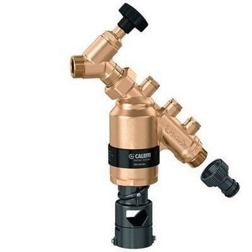 Disconnettore Geometria Multifunzione Dn15 1/2? M X 3/4? M CALEFFI 580240