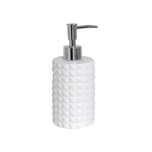 Dispenser sapone in poliresina mosaik  BiancoSPIRE