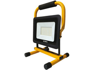 proiettore a led portatile con supporto 50w 4000k vit50234