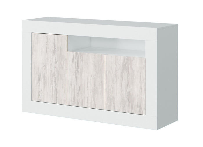 kit credenza baltik 3ante cm.144x42x87h 12143