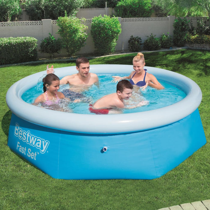 Bestway Piscina Gonfiabile Rotonda Fast Set 244x66 cm 57265