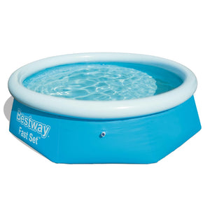 Bestway Piscina Gonfiabile Rotonda Fast Set 244x66 cm 57265