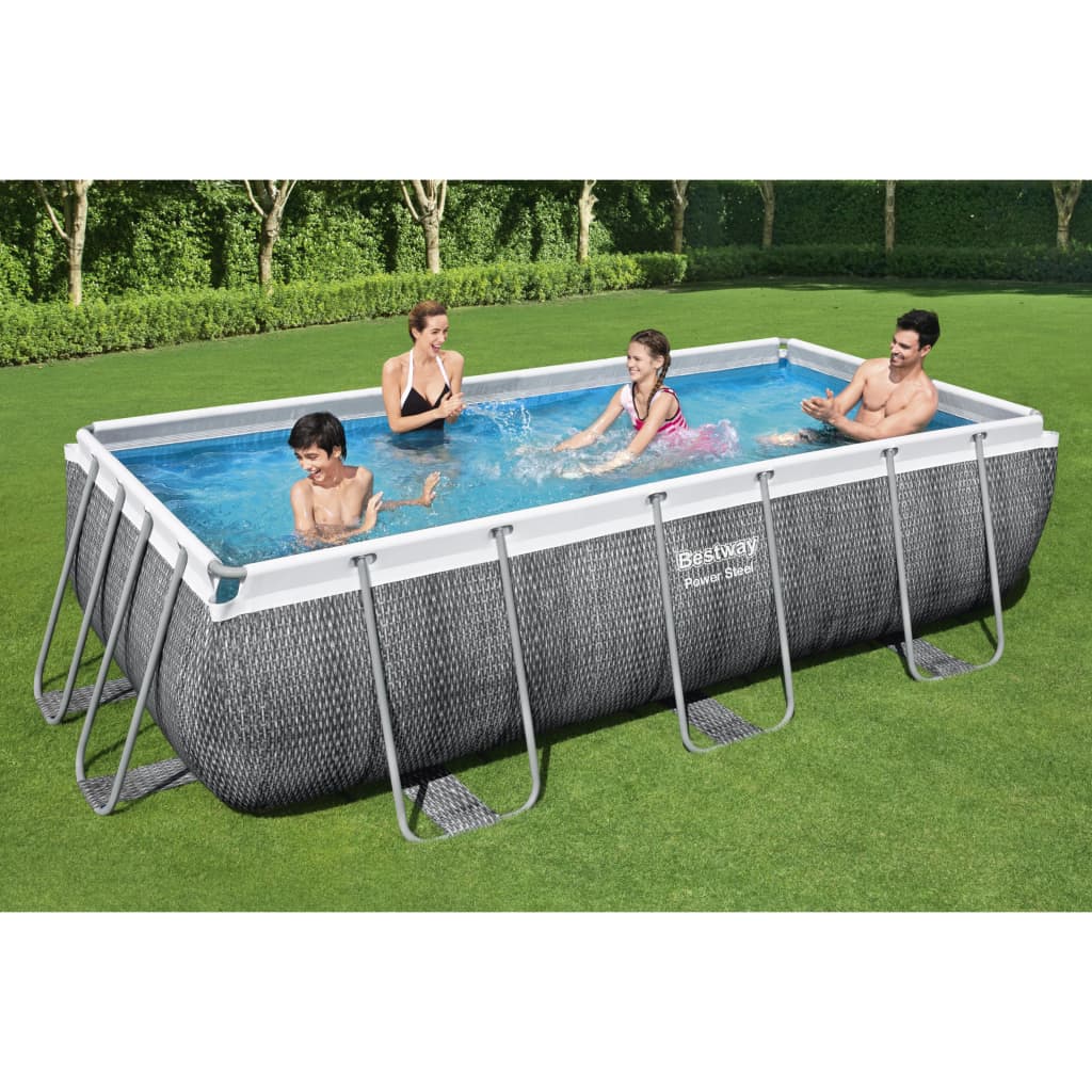 Bestway Set Piscina Power Steel 404x201x100 cm