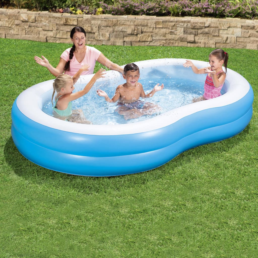 Bestway Piscina Famiglie Grande Laguna 262x157x46 cm