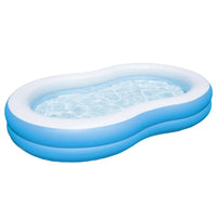 Bestway Piscina Famiglie Grande Laguna 262x157x46 cm