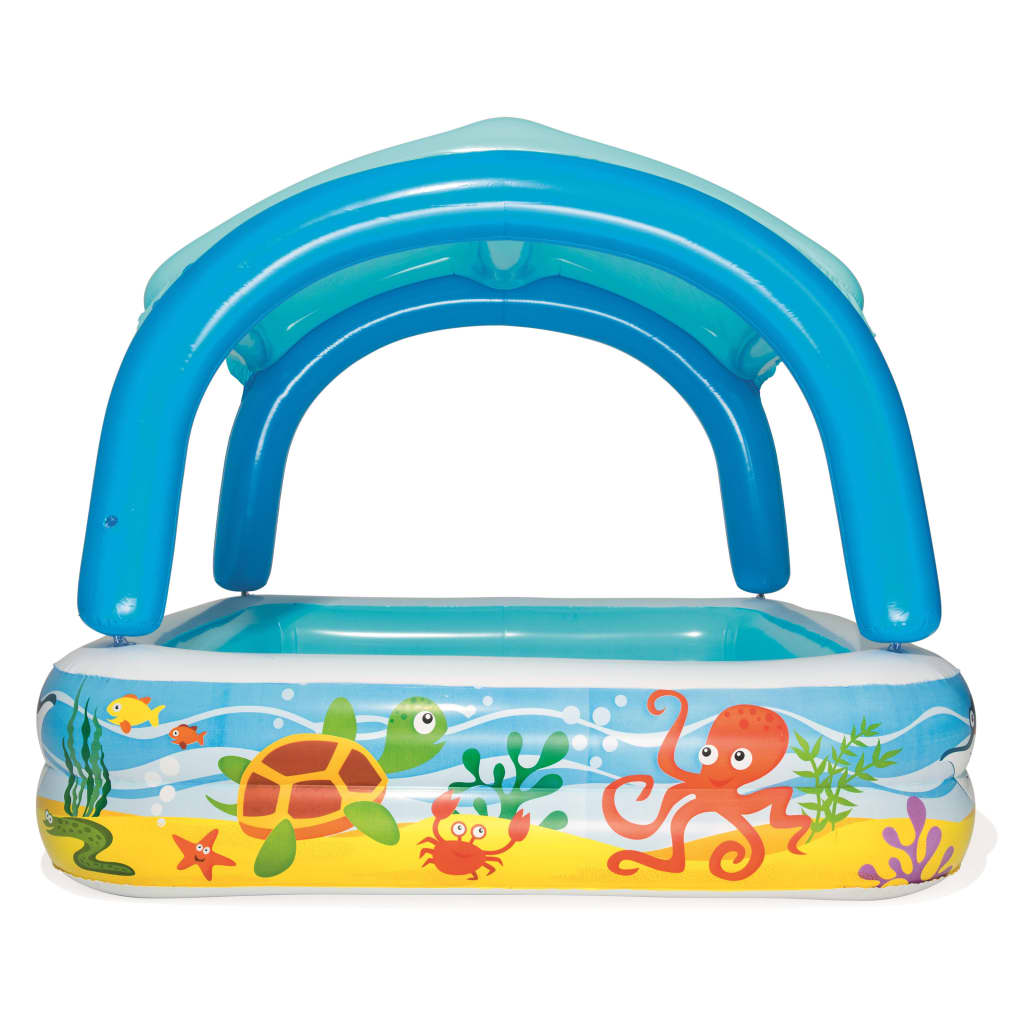 Bestway Piscina per Bambini con Tettoia 140x140x114 cm 52192