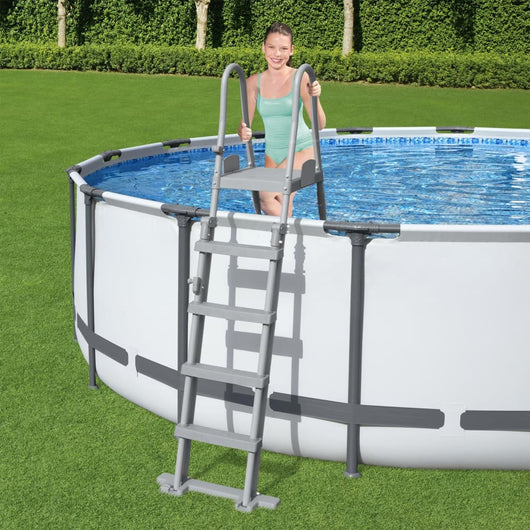 Bestway Scaletta per Piscina Flowclear a 4 Gradini 132 cm