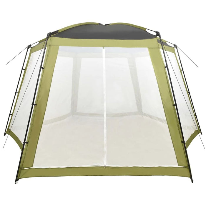 Tenda per Piscina in Tessuto 590x520x250 cm Verde