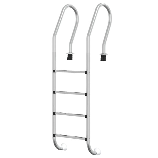 Scala per Piscina 54x38x184,5 cm Acciaio Inox 304