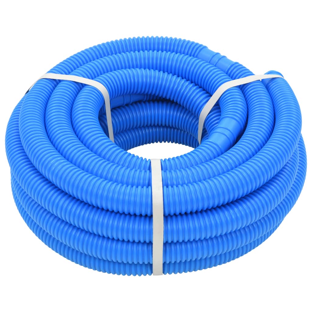 Tubo Flessibile per Piscina con Morsetti Blu 38 mm 12 m