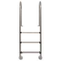 Scaletta per Piscina 3 Gradini in Acciaio Inox 304 120 cm