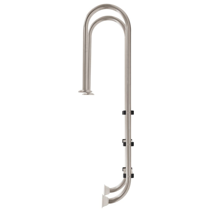 Scaletta per Piscina 3 Gradini in Acciaio Inox 304 120 cm