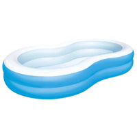 Bestway Piscina per Famiglia Big Lagoon 262x157x46 cm