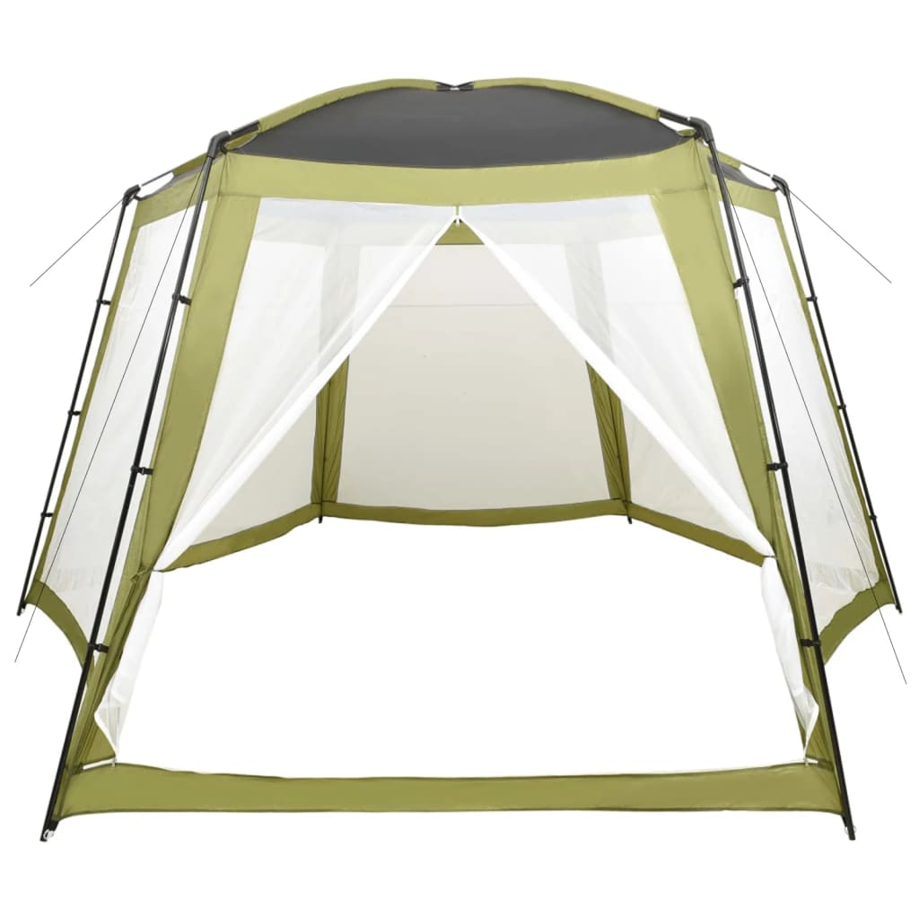 Tenda per Piscina in Tessuto 500x433x250 cm Verde