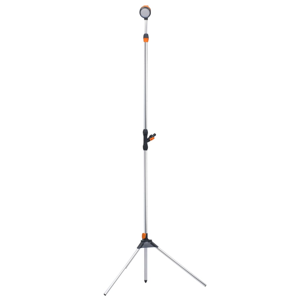 Doccia da Giardino con Treppiede 221 cm in Alluminio