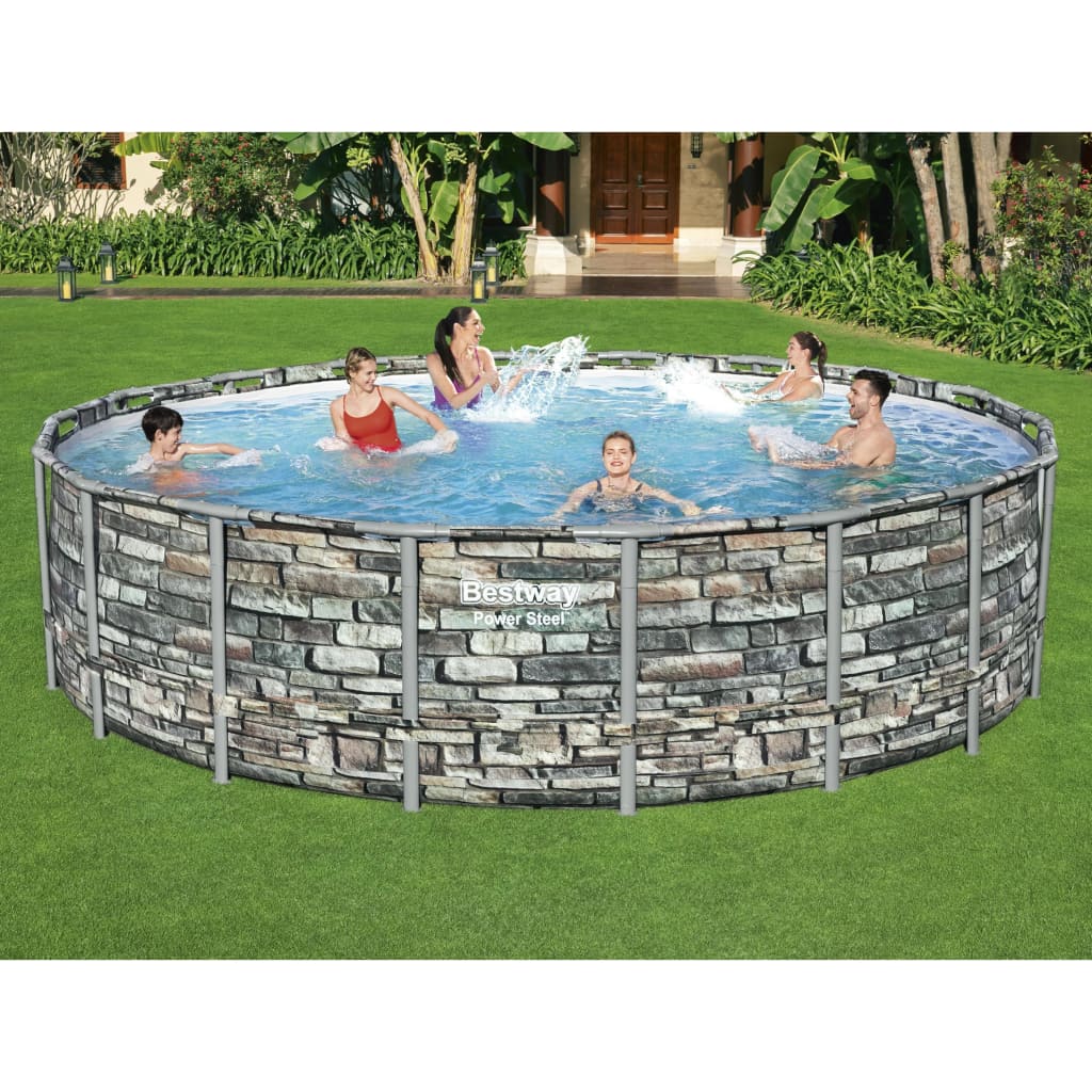 Bestway Piscina Power Steel 549x132 cm