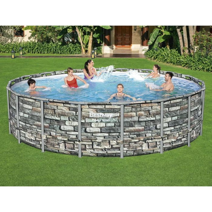 Bestway Piscina Power Steel 549x132 cm