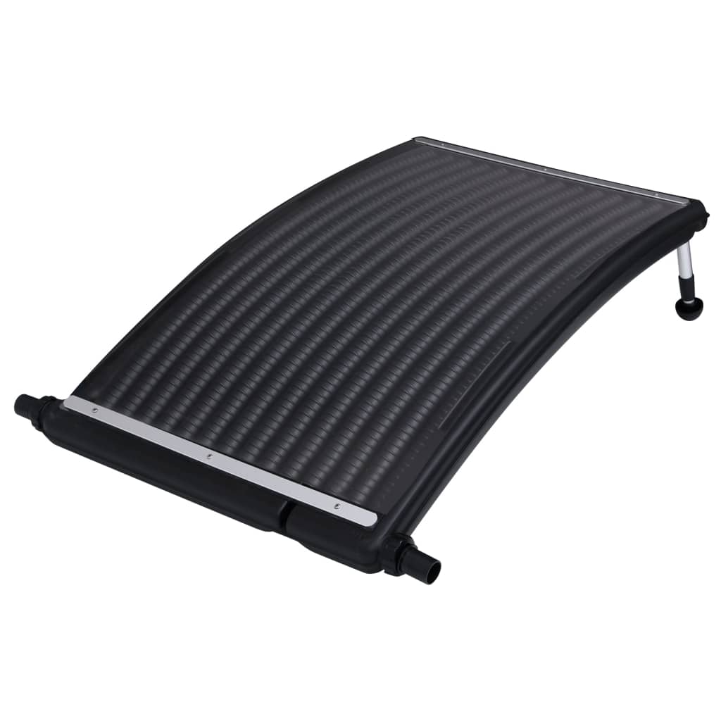 Pannelli Solari Termici Curvi per Piscina 2 pz 110x65 cm