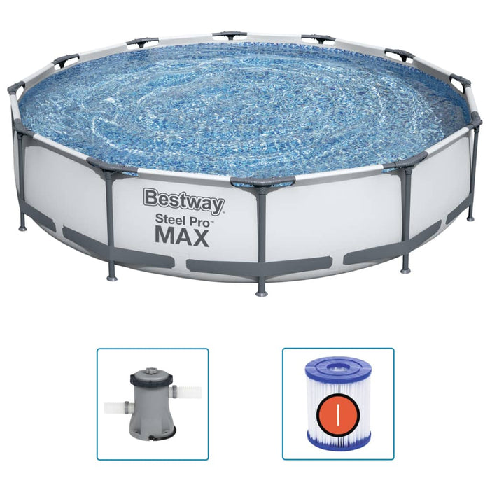 Bestway Set Piscina Steel Pro MAX 366x76 cm