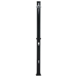 Doccia ad Energia Solare Nera 220 cm 20 L