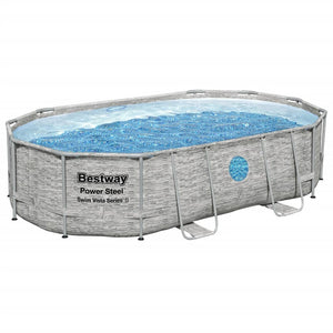 Bestway Set Piscina Power Steel 488x305x107 cm