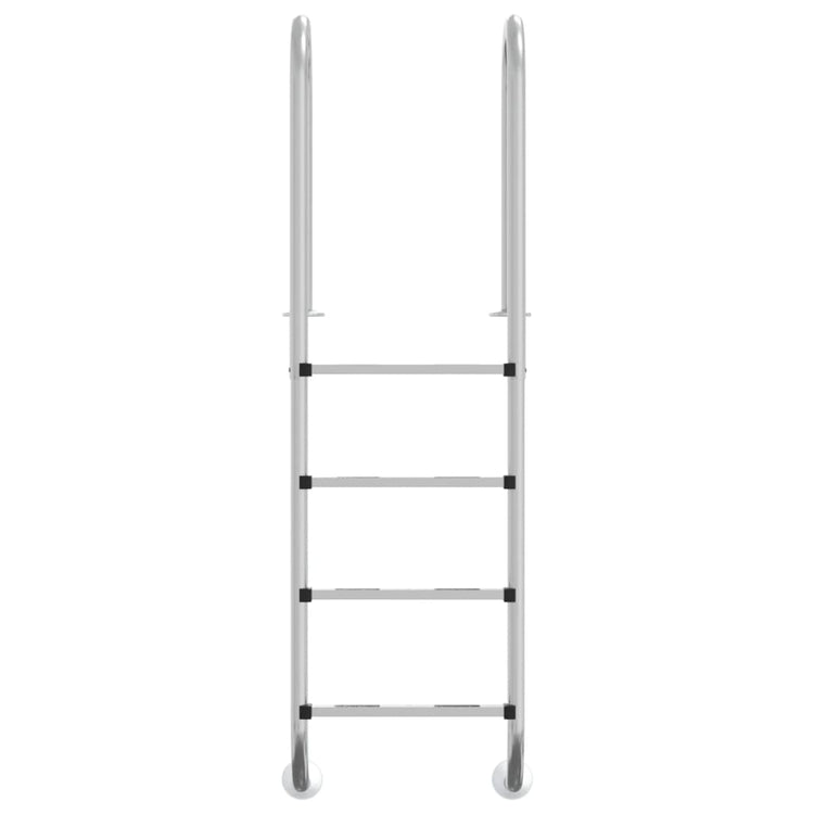 Scala per Piscina 54x38x184,5 cm Acciaio Inox 304