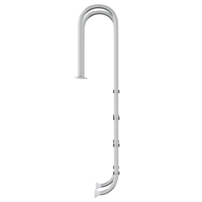 Scala per Piscina 54x38x184,5 cm Acciaio Inox 304