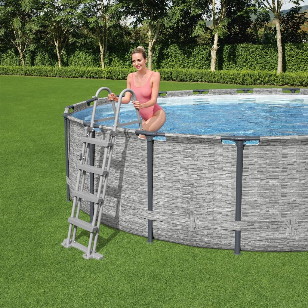 Bestway Piscina Rotonda Power Steel 488x122 cm