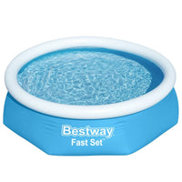 Bestway Piscina Gonfiabile Rotonda Fast Set 244x66 cm 57265