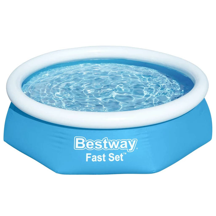 Bestway Piscina Gonfiabile Rotonda Fast Set 244x66 cm 57265