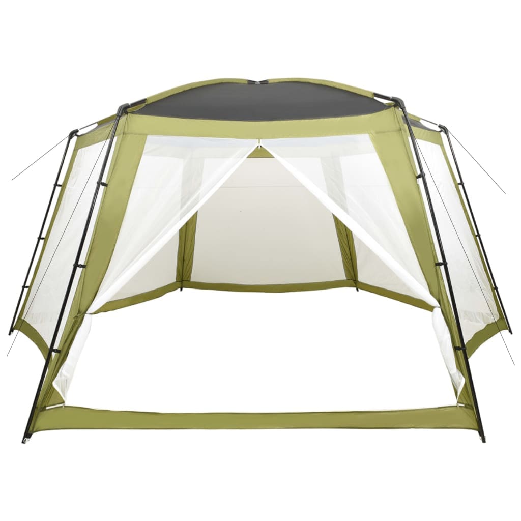 Tenda per Piscina in Tessuto 660x580x250 cm Verde