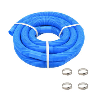 Tubo Flessibile per Piscina con Morsetti Blu 38 mm 6 m