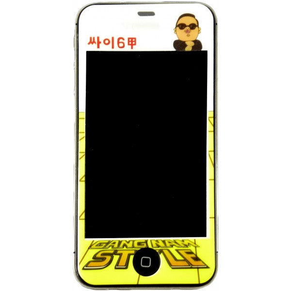 Pellicola Gangnam style per iphone 4 e 4s - Fronte e retro