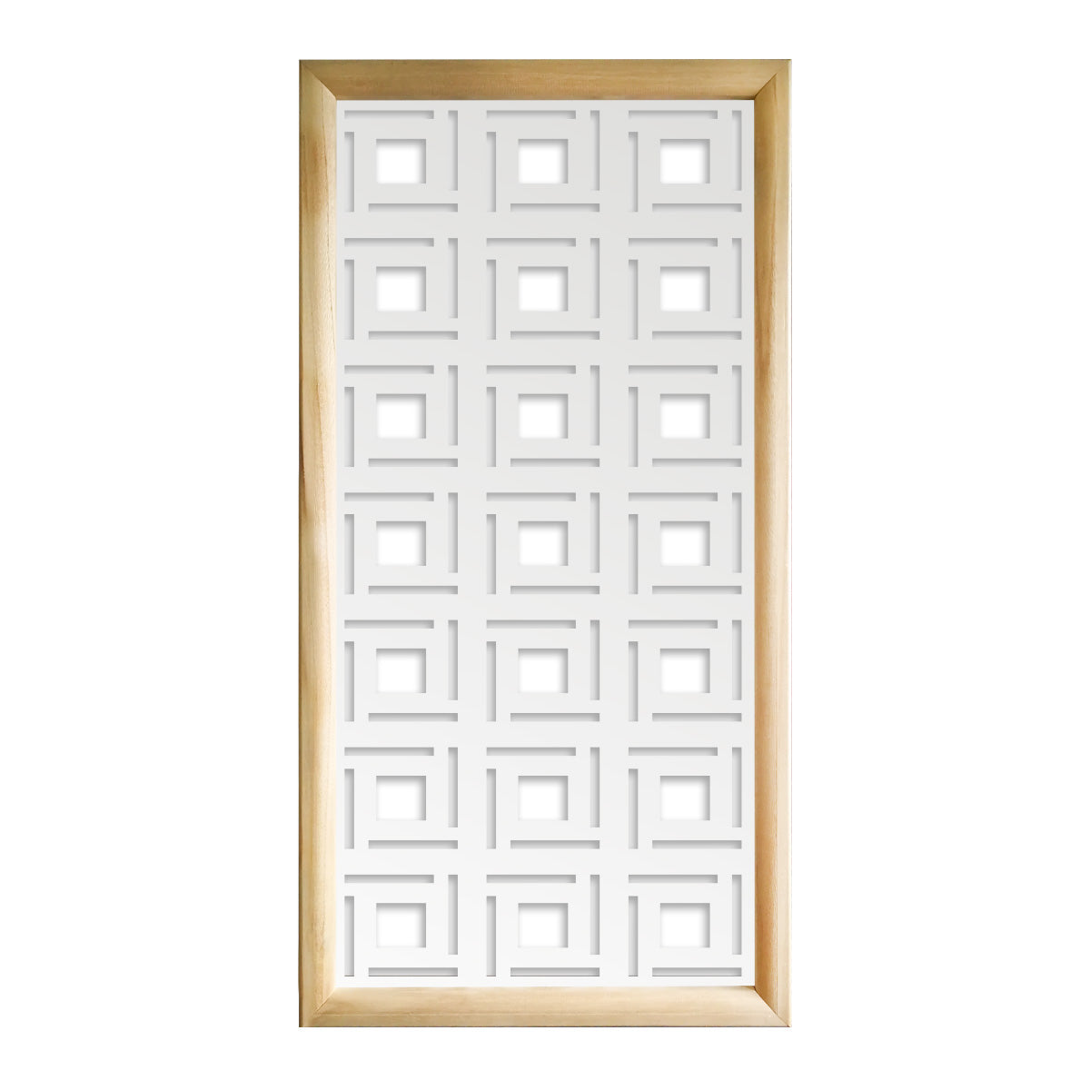 4SIDES - Moduli Decorativi in Legno e PVC Colore: bianco, Misura: 47x94 cm