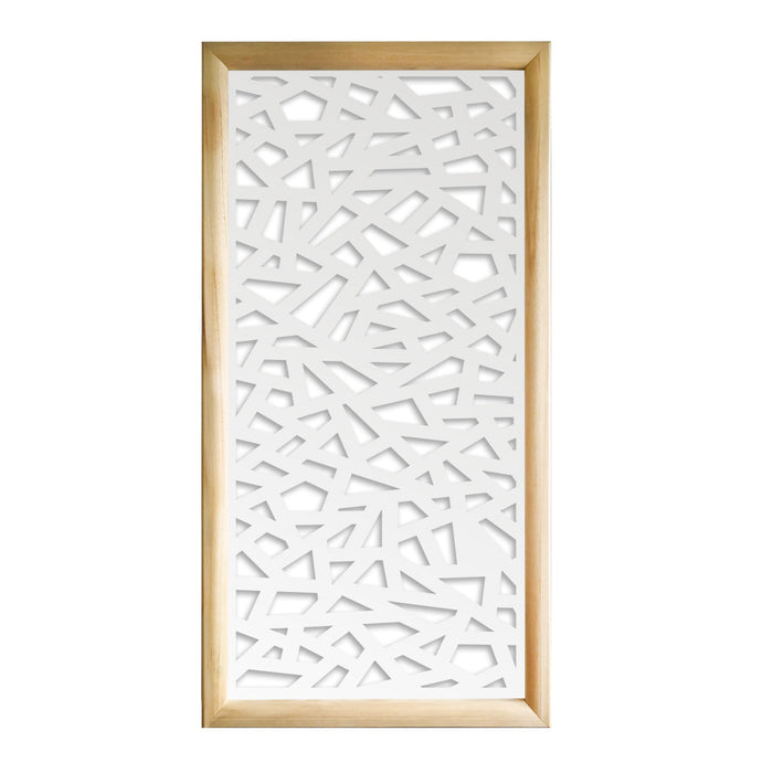 APOCALYPSE  - Moduli Decorativi in Legno e PVC Colore: bianco, Misura: 73x148 cm