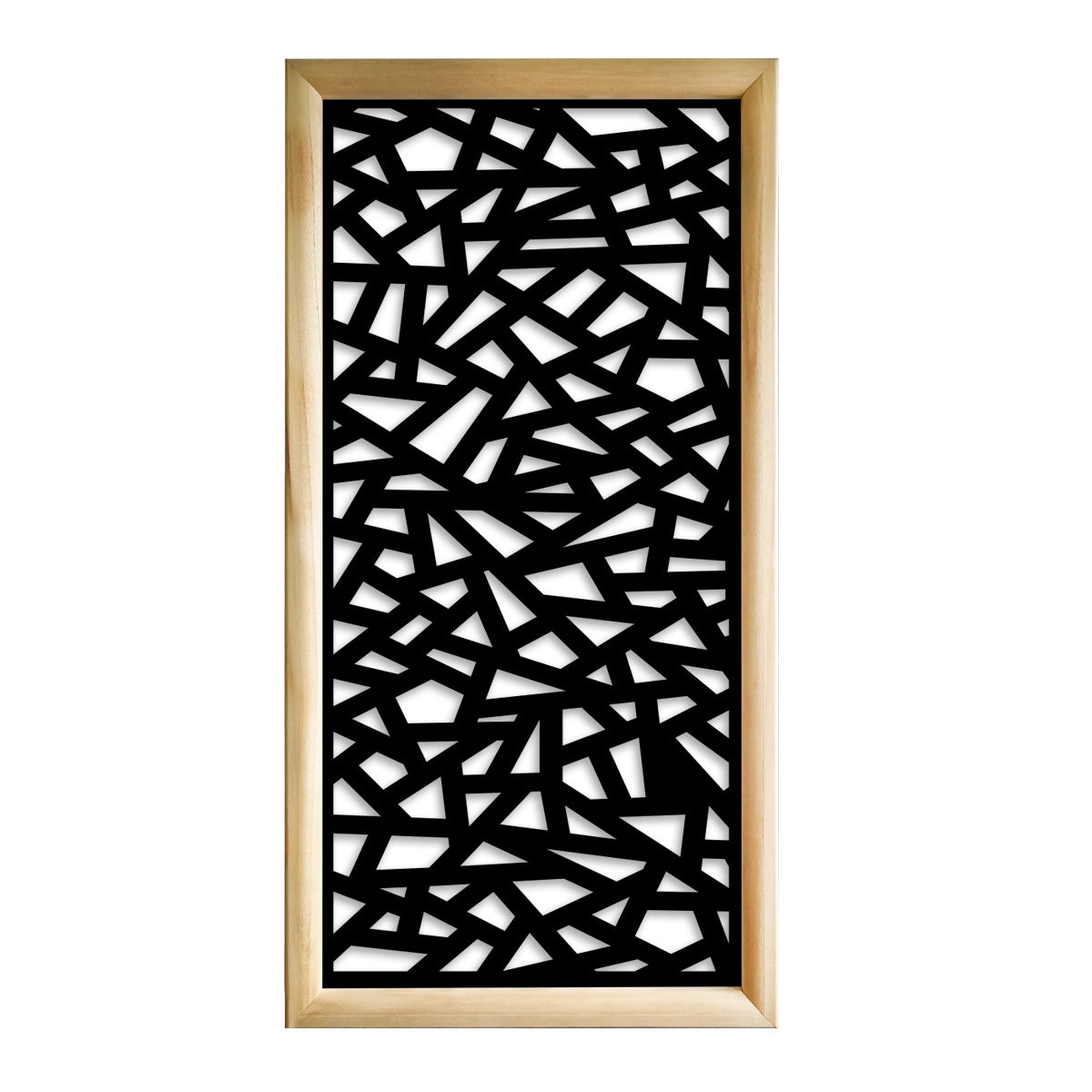 APOCALYPSE  - Moduli Decorativi in Legno e PVC Colore: nero, Misura: 47x94 cm