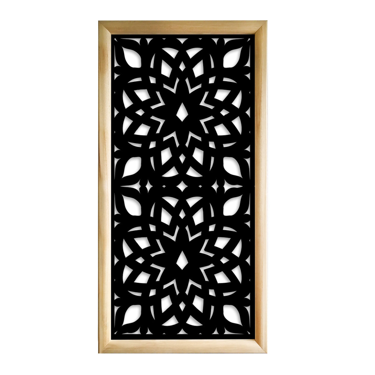 BOLERO - Moduli Decorativi in Legno e PVC Colore: nero, Misura: 73x148 cm