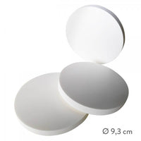 Cerchi in Forex spessore 1 cm pvc bianco - diametro 93mm