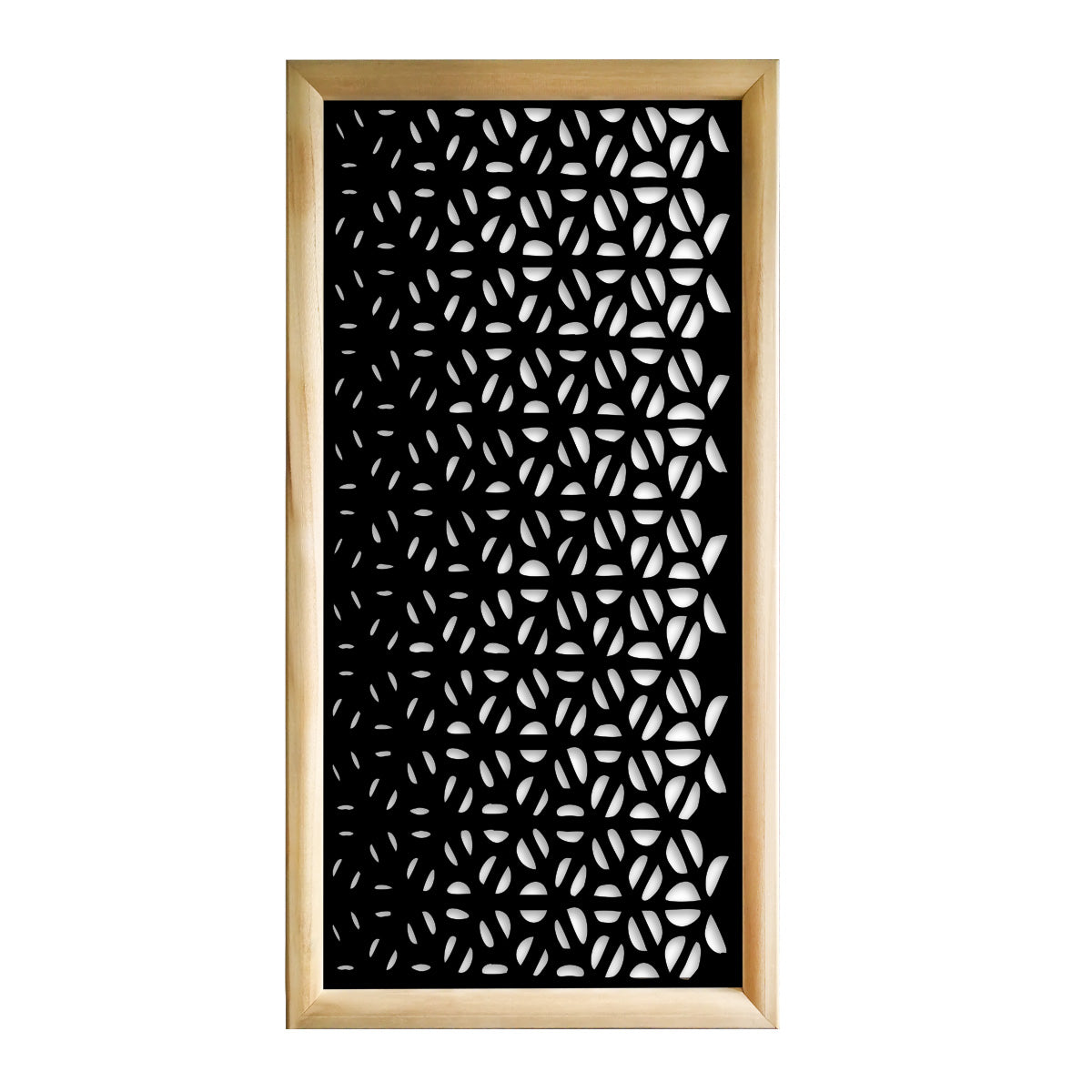 COFFEE - Moduli Decorativi in Legno e PVC Colore: nero, Misura: 47x94 cm