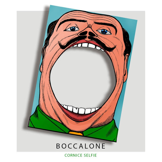 Cornice selfie BOCCALONE Misura: 50x70 cm