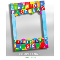 Cornice selfie Compleanno Misura: 50x70 cm