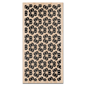 ELLISSE - Quadro arredo LASERCUT composito Legno e PVC Misura: 70x140 cm