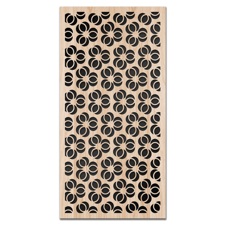 ELLISSE - Quadro arredo LASERCUT composito Legno e PVC Misura: 70x140 cm