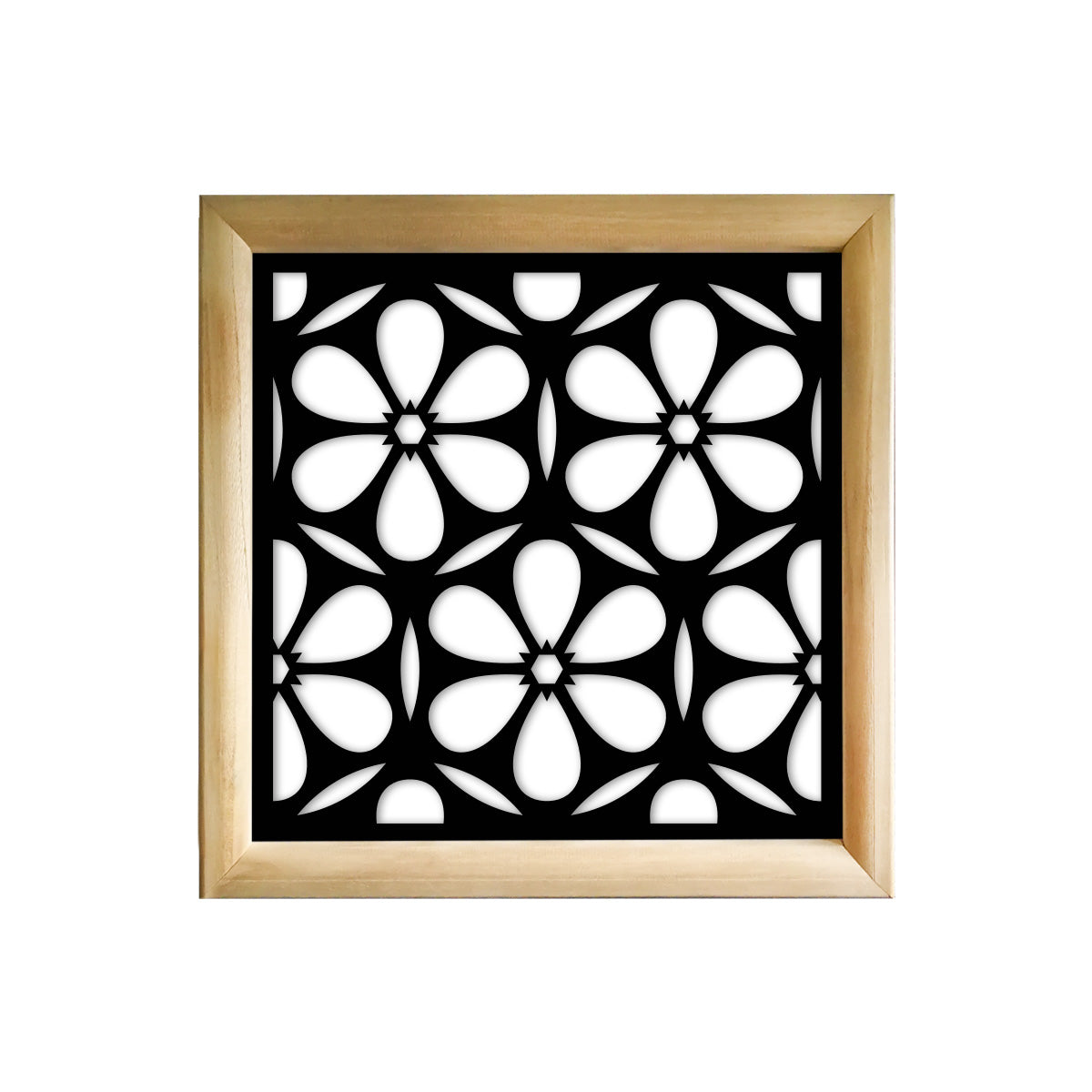 ESAPRIME  - Moduli Decorativi in Legno e PVC Colore: nero, Misura: 73x73 cm