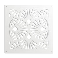 EVENTAILS - Pannello in PVC traforato - Parasole Misura: 98x98 cm, Colore: bianco